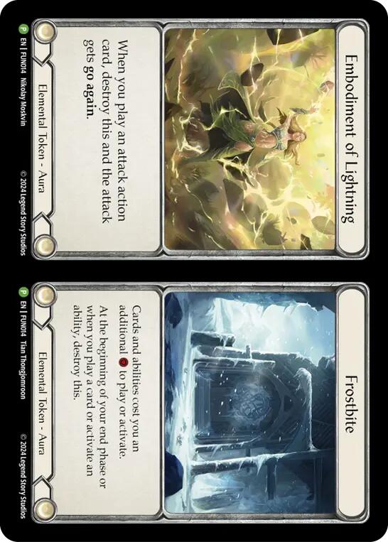 Cracker Bauble // Embodiment of Lightning and Frostbite [LGS360-FUN014] (Promo) | Pegasus Games WI