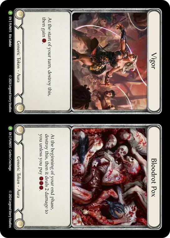 Cracker Bauble // Vigor and Bloodrot Pox [LGS360-FUN015] (Promo) | Pegasus Games WI