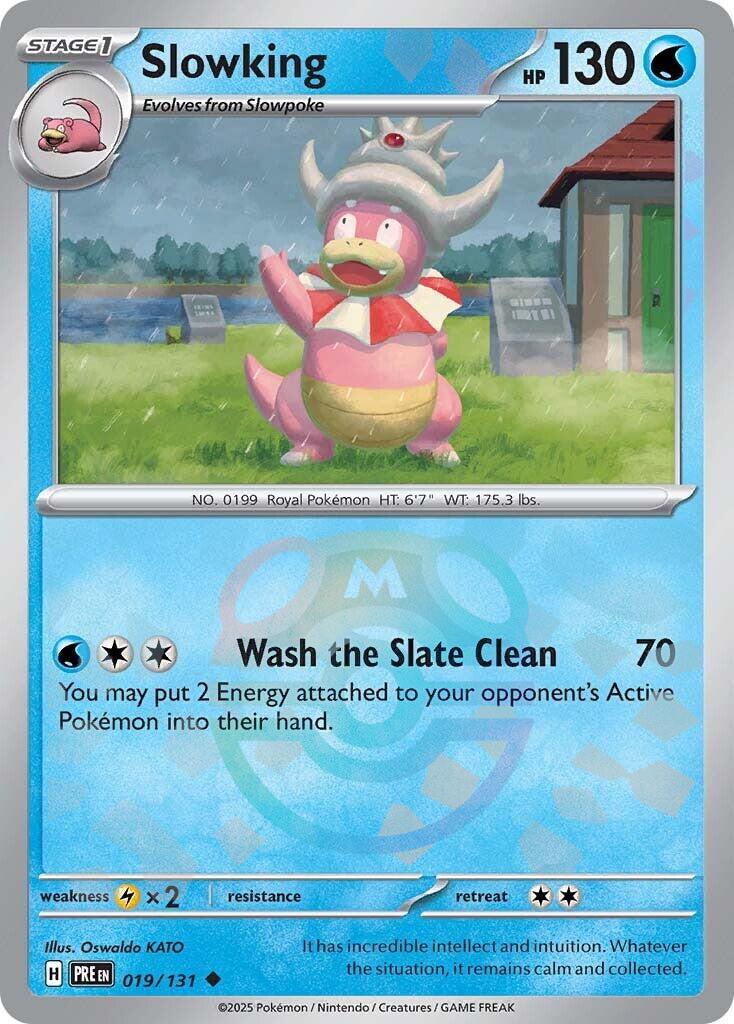 Slowking (019/131) (Master Ball Pattern) [Scarlet & Violet: Prismatic Evolutions] | Pegasus Games WI