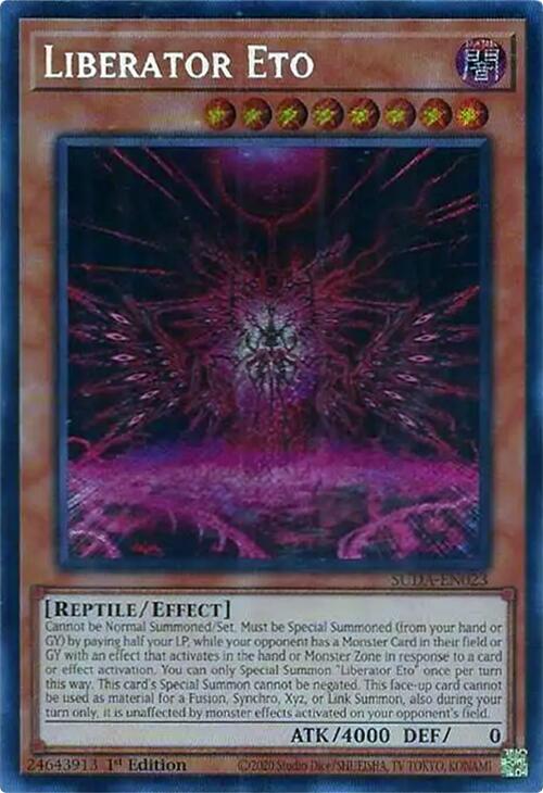 Liberator Eto [SUDA-EN023] Secret Rare | Pegasus Games WI