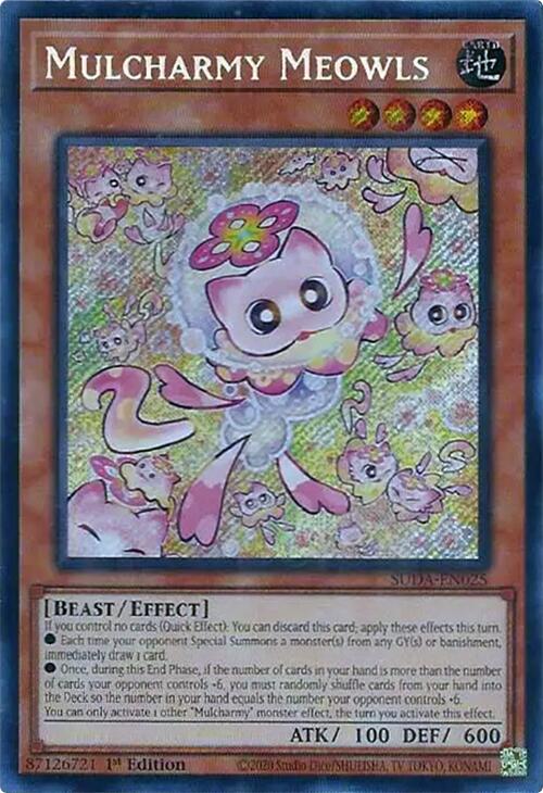 Mulcharmy Meowls [SUDA-EN025] Secret Rare | Pegasus Games WI