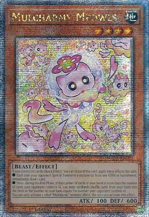 Mulcharmy Meowls (Quarter Century Secret Rare) [SUDA-EN025] Quarter Century Secret Rare | Pegasus Games WI