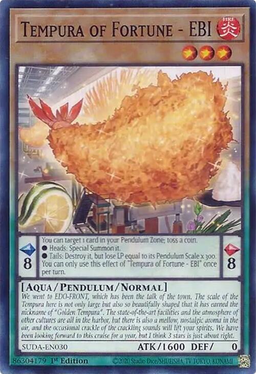 Tempura of Fortune - EBI [SUDA-EN030] Common | Pegasus Games WI