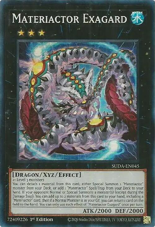 Materiactor Exagard [SUDA-EN045] Super Rare | Pegasus Games WI