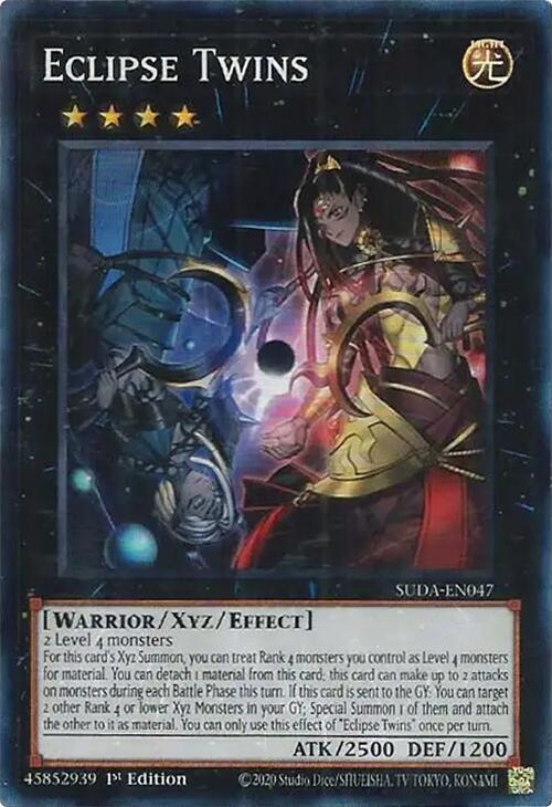 Eclipse Twins [SUDA-EN047] Super Rare | Pegasus Games WI