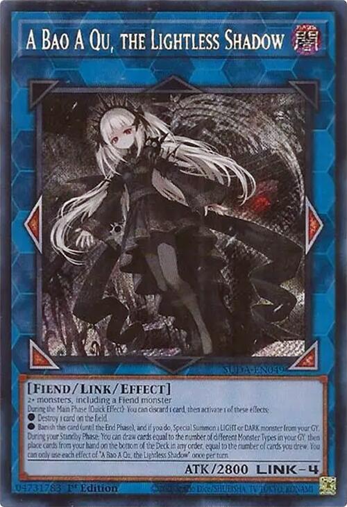 A Bao A Qu, the Lightless Shadow [SUDA-EN049] Secret Rare | Pegasus Games WI