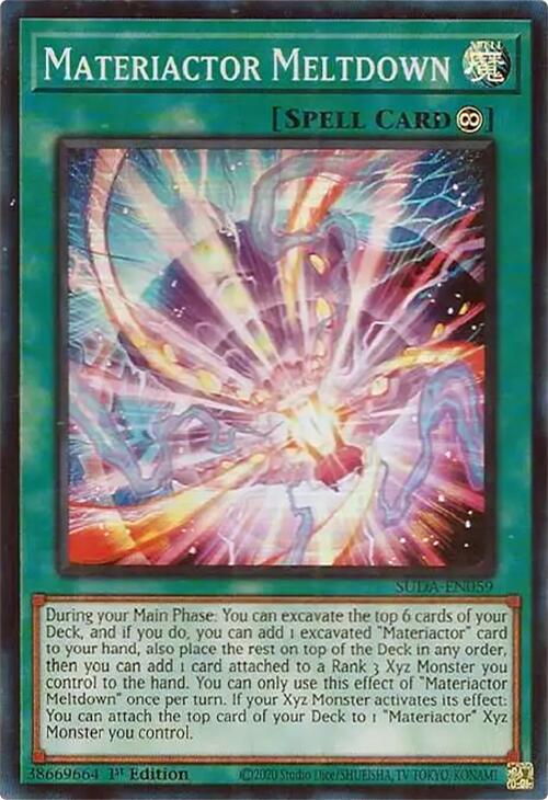 Materiactor Meltdown [SUDA-EN059] Super Rare | Pegasus Games WI