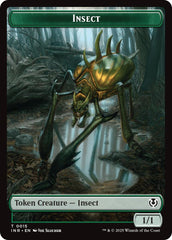 Insect // Spider Double-Sided Token [Innistrad Remastered Tokens] | Pegasus Games WI