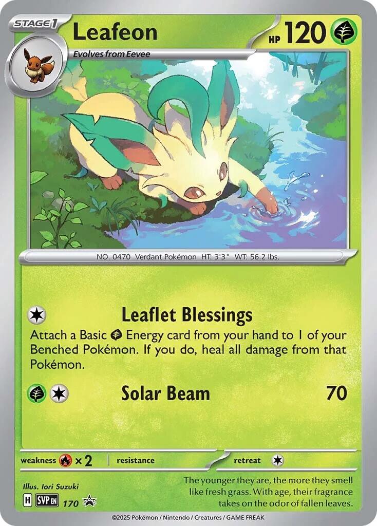 Leafeon (SVP170) [Scarlet & Violet: Black Star Promos] | Pegasus Games WI