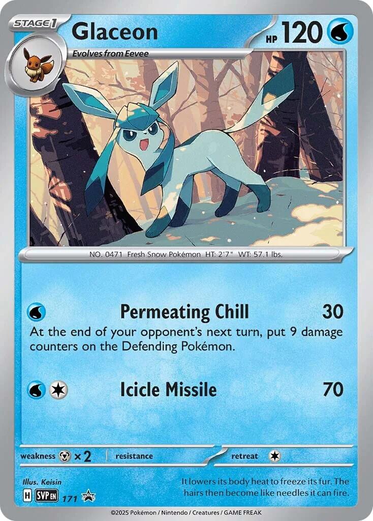 Glaceon (SVP171) [Scarlet & Violet: Black Star Promos] | Pegasus Games WI