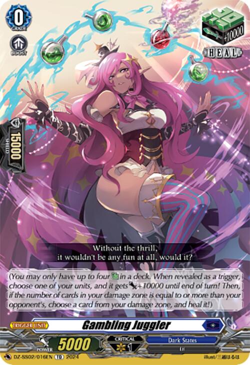 Gambling Juggler (DZ-SS02/016EN) [DZ-SS02: Stride Deckset -Harri-] | Pegasus Games WI