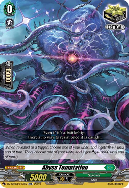 Abyss Temptation (DZ-SS03/013EN) [DZ-SS03: Stride Deckset -Nightrose-] | Pegasus Games WI