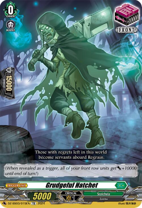 Grudgeful Hatchet (DZ-SS03/015EN) [DZ-SS03: Stride Deckset -Nightrose-] | Pegasus Games WI