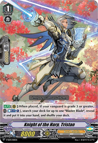 Knight of the Harp, Tristan (V-SS04/010EN) [Majesty Lord Blaster] | Pegasus Games WI