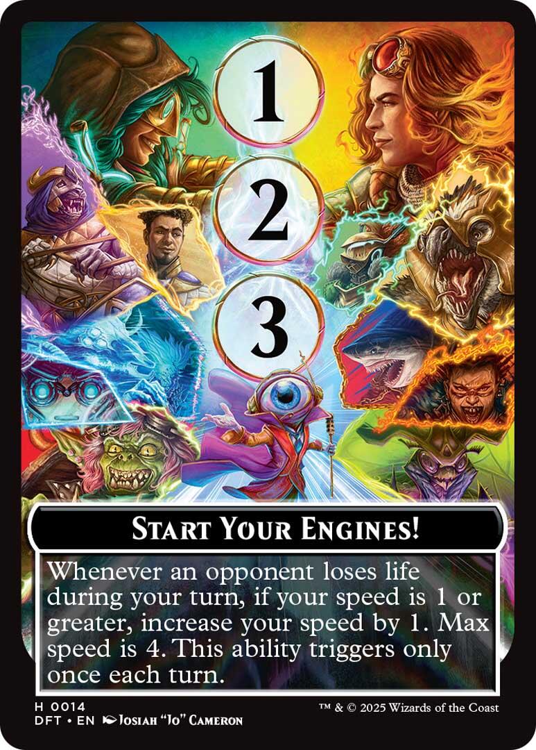 Start Your Engines! // Max Speed [Aetherdrift Tokens] | Pegasus Games WI