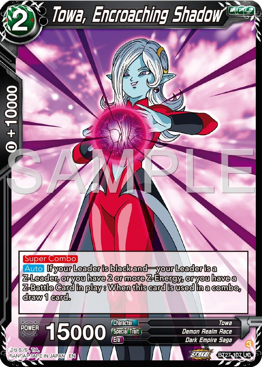 Towa, Encroaching Shadow (BT27-107) [History of Z] | Pegasus Games WI