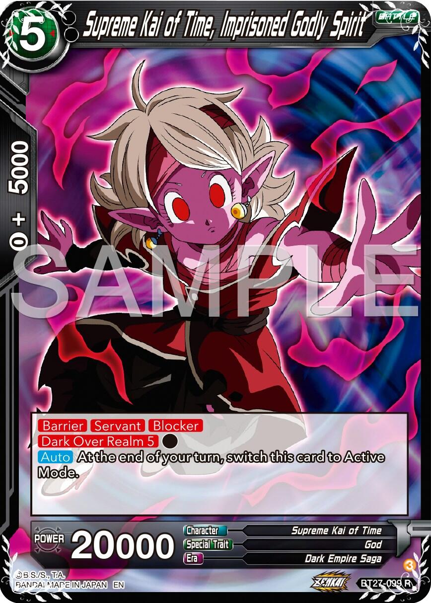 Supreme Kai of Time, Imprisoned Godly Spirit (BT27-099) [History of Z] | Pegasus Games WI