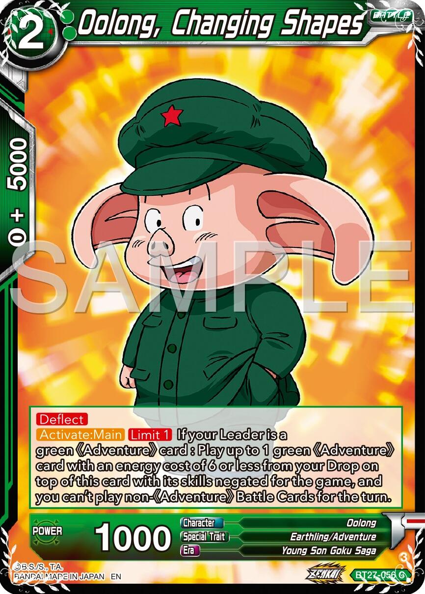 Oolong, Changing Shapes (BT27-056) [History of Z] | Pegasus Games WI