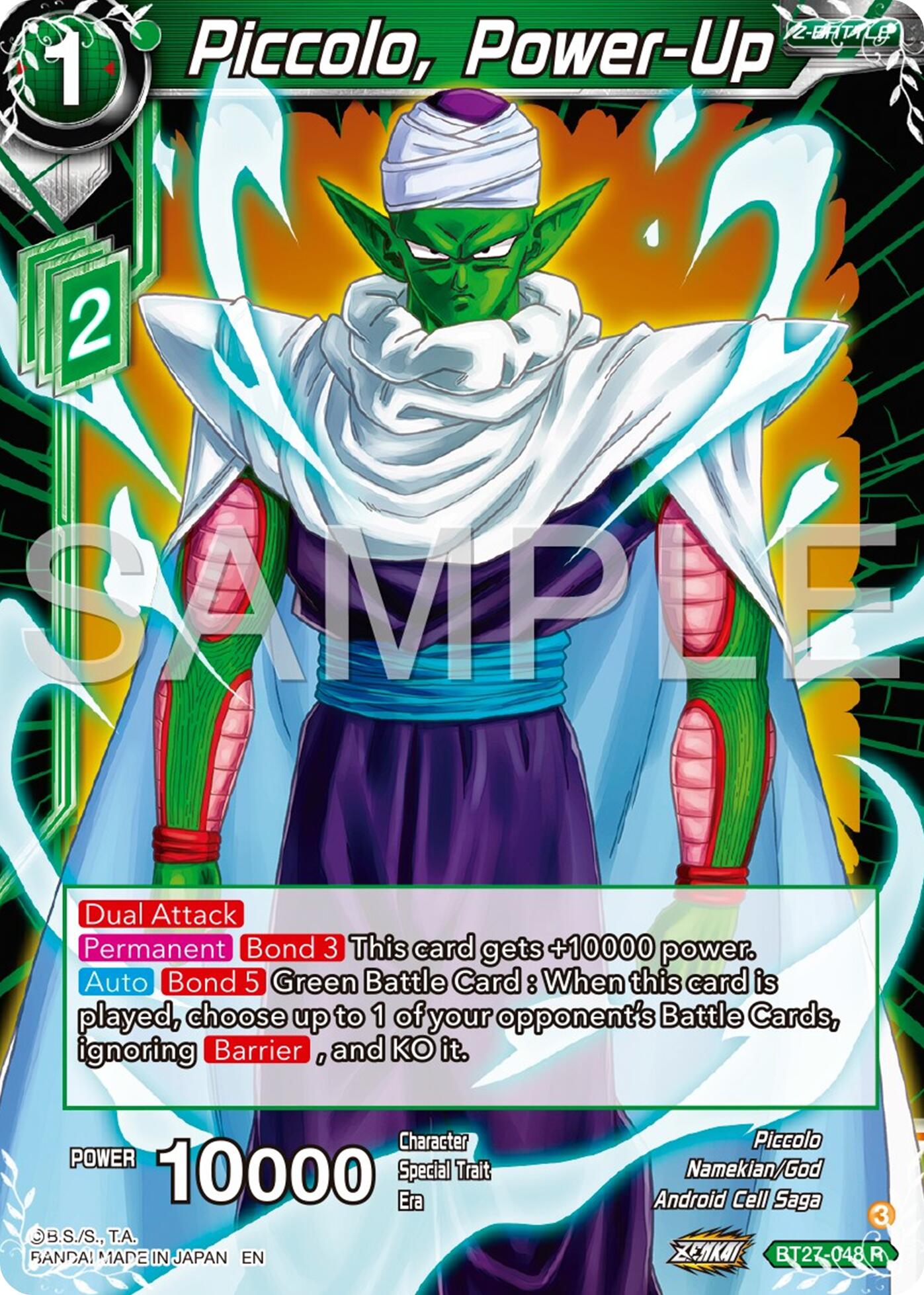 Piccolo, Power-Up (BT27-048) [History of Z] | Pegasus Games WI