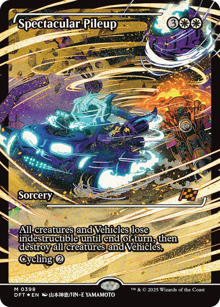 Spectacular Pileup (Showcase) (Japanese) [Aetherdrift] | Pegasus Games WI