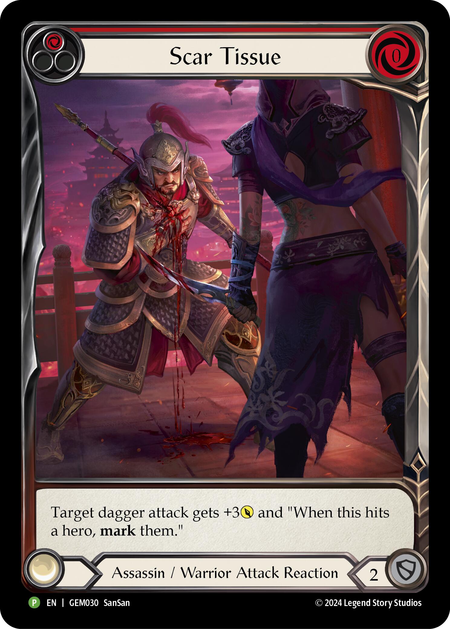 Scar Tissue (Red) [GEM030] (GEM Pack 1) | Pegasus Games WI