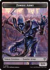 Zombie Army // Shapeshifter Double-Sided Token [Aetherdrift Tokens] | Pegasus Games WI