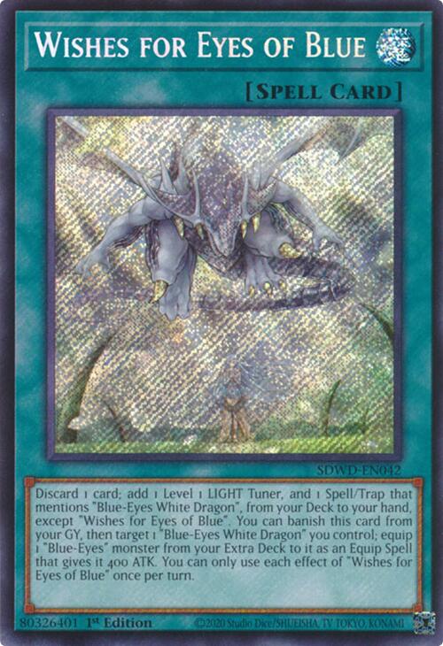 Wishes for Eyes of Blue (Secret Rare) [SDWD-EN042] Secret Rare | Pegasus Games WI