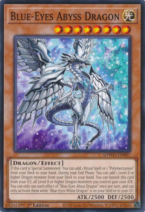 Blue-Eyes Abyss Dragon [SDWD-EN007] Common | Pegasus Games WI