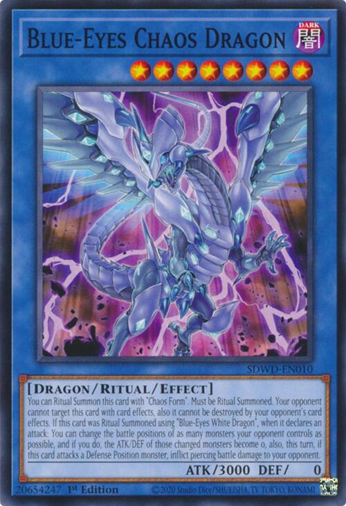 Blue-Eyes Chaos Dragon [SDWD-EN010] Common | Pegasus Games WI