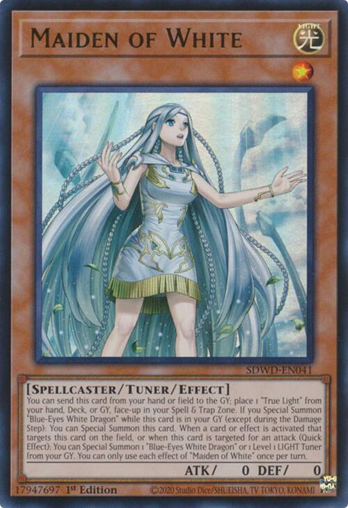 Maiden of White [SDWD-EN041] Ultra Rare | Pegasus Games WI