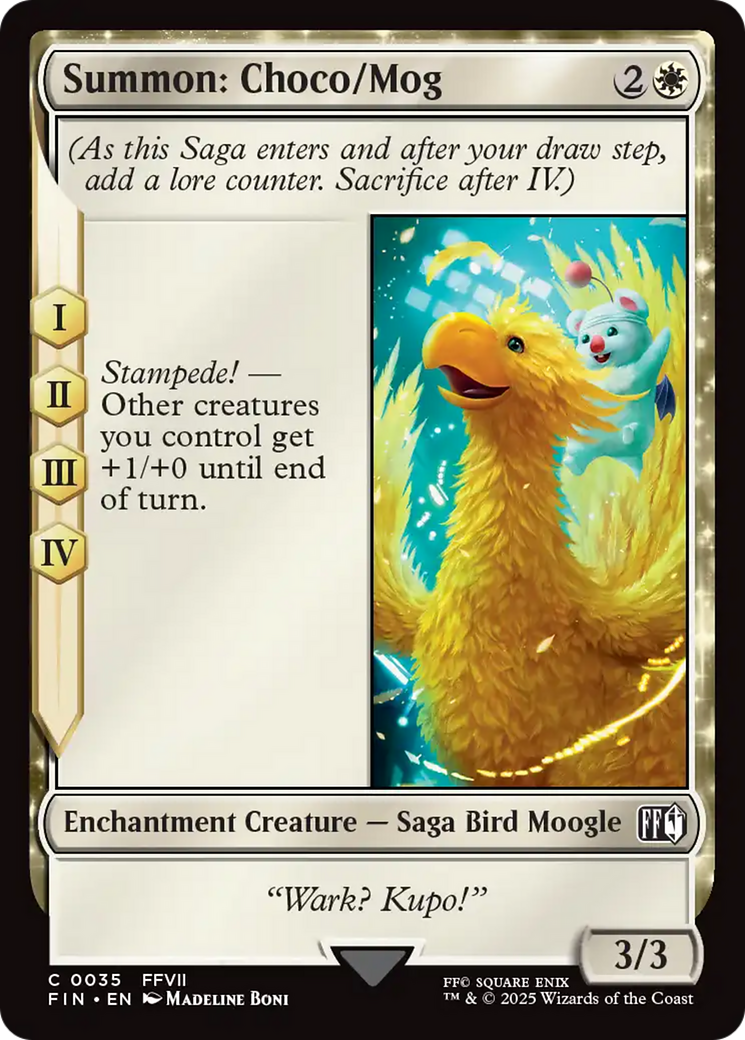 Summon: Choco/Mog [FINAL FANTASY] | Pegasus Games WI