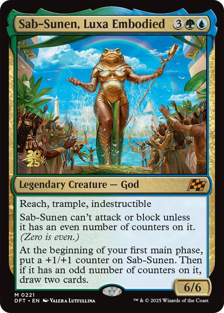 Sab-Sunen, Luxa Embodied [Aetherdrift Prerelease Promos] | Pegasus Games WI