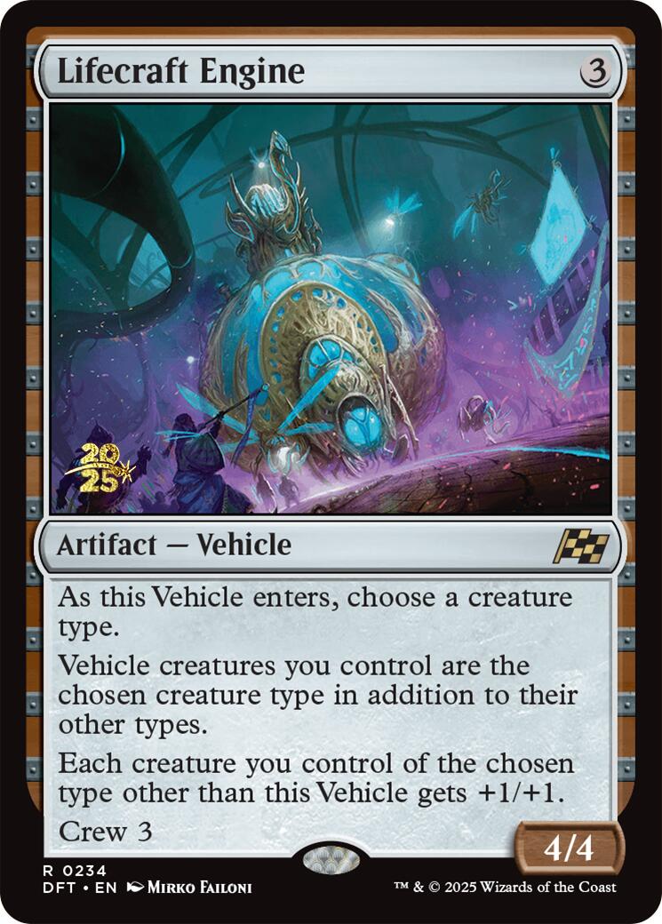 Lifecraft Engine [Aetherdrift Prerelease Promos] | Pegasus Games WI