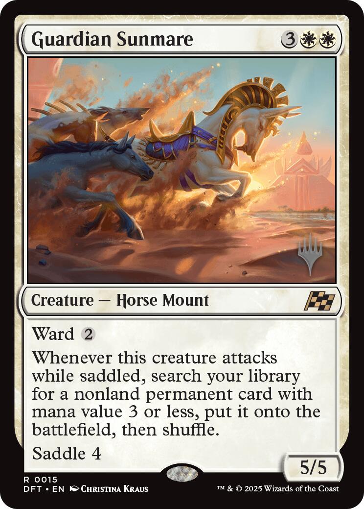 Guardian Sunmare (Promo Pack) [Aetherdrift Promos] | Pegasus Games WI