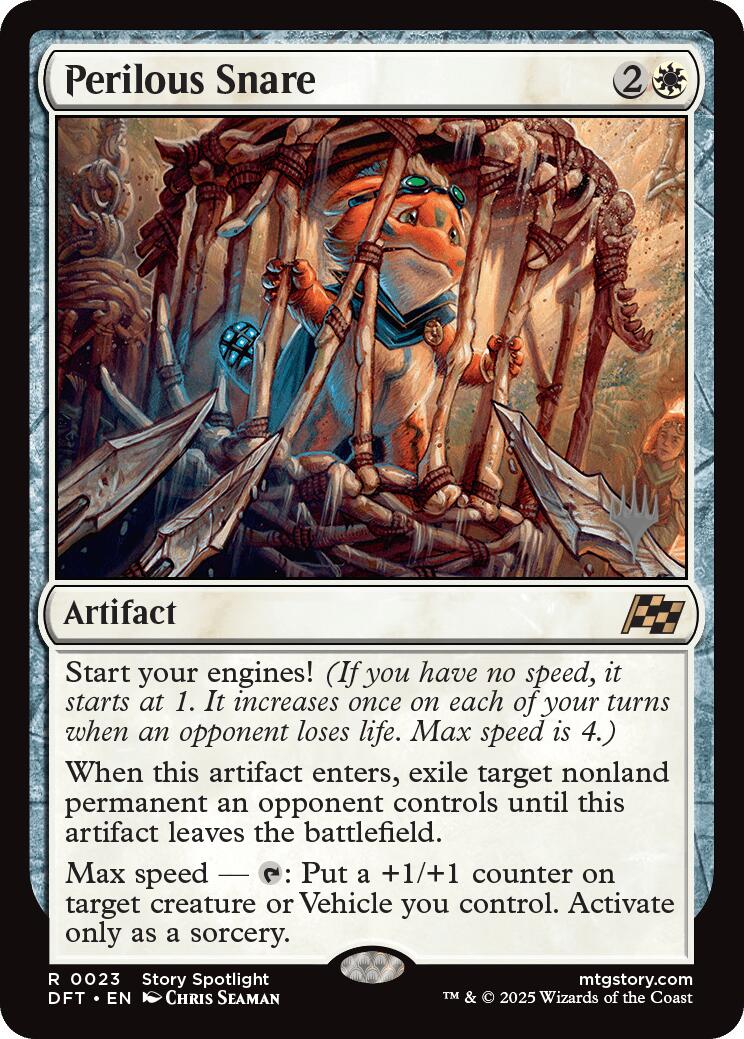 Perilous Snare (Promo Pack) [Aetherdrift Promos] | Pegasus Games WI