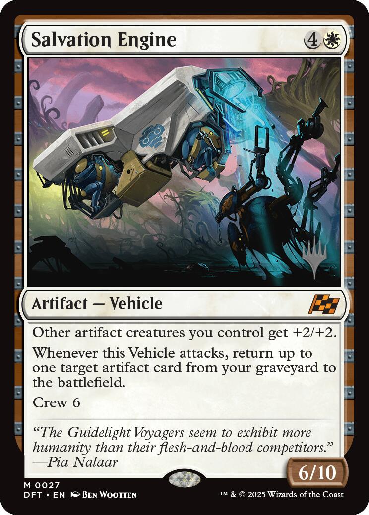 Salvation Engine (Promo Pack) [Aetherdrift Promos] | Pegasus Games WI
