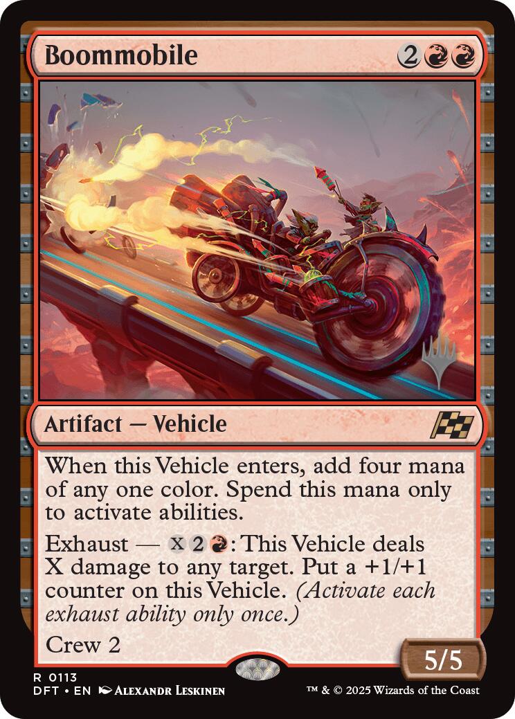 Boommobile (Promo Pack) [Aetherdrift Promos] | Pegasus Games WI