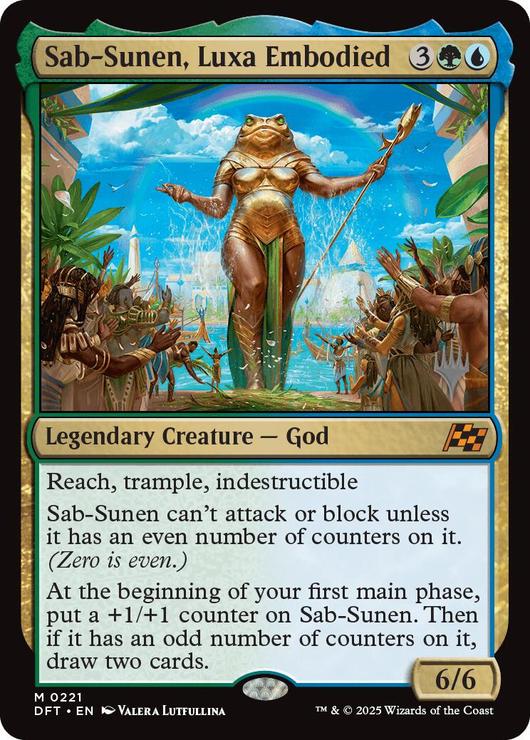Sab-Sunen, Luxa Embodied (Promo Pack) [Aetherdrift Promos] | Pegasus Games WI