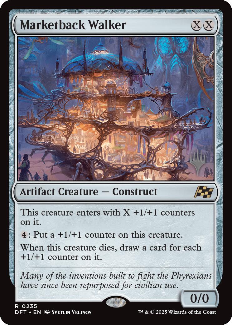 Marketback Walker (Promo Pack) [Aetherdrift Promos] | Pegasus Games WI