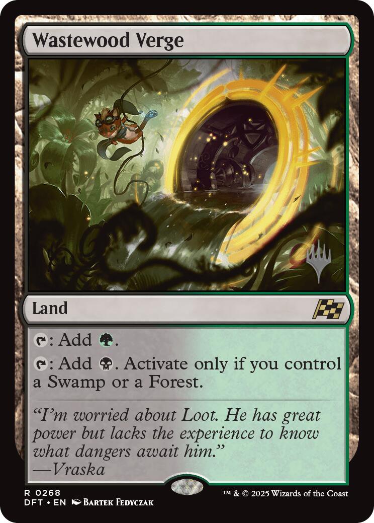 Wastewood Verge (Promo Pack) [Aetherdrift Promos] | Pegasus Games WI