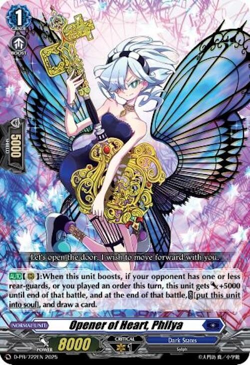 Opener of Heart, Philya (D-PR/722EN) [D Promo Cards] | Pegasus Games WI