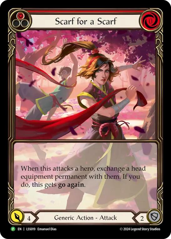 Scarf for a Scarf [LSS019] (Promo)  Rainbow Foil | Pegasus Games WI