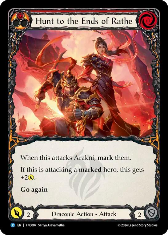 Hunt to the Ends of Rathe [FNG007] (The Hunted Fang Blitz Deck) | Pegasus Games WI