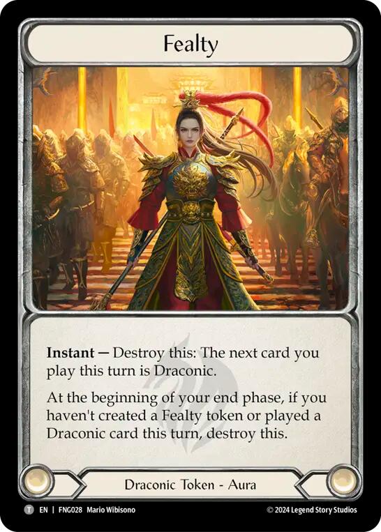 Fealty // Marked [FNG029 // FNG029] (The Hunted Fang Blitz Deck) | Pegasus Games WI