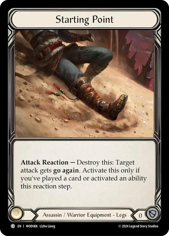 Starting Point [WOD006] (The Hunted Arakni, Web of Deceit Blitz Deck) | Pegasus Games WI