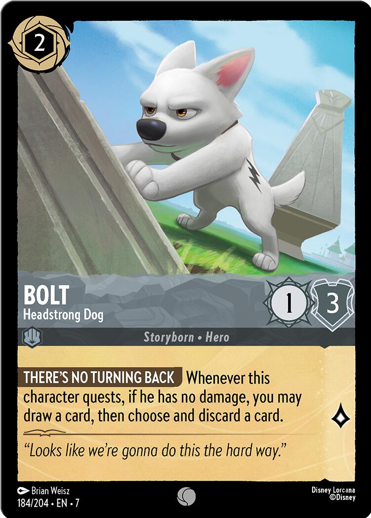 Bolt - Headstrong Dog (184/204) [Archazia's Island] | Pegasus Games WI
