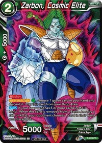 Zarbon, Cosmic Elite (Gold Stamped) (P-223) [Tournament Promotion Cards] | Pegasus Games WI