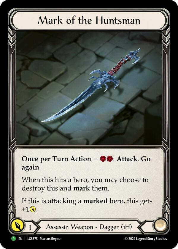 Mark of the Huntsman [LGS375] (Promo)  Rainbow Foil | Pegasus Games WI