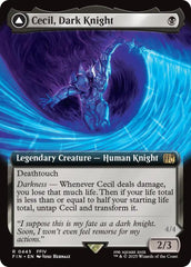 Cecil, Dark Knight // Cecil, Redeemed Paladin (Extended Art) [FINAL FANTASY] | Pegasus Games WI