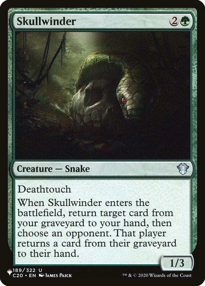 Skullwinder [The List] | Pegasus Games WI